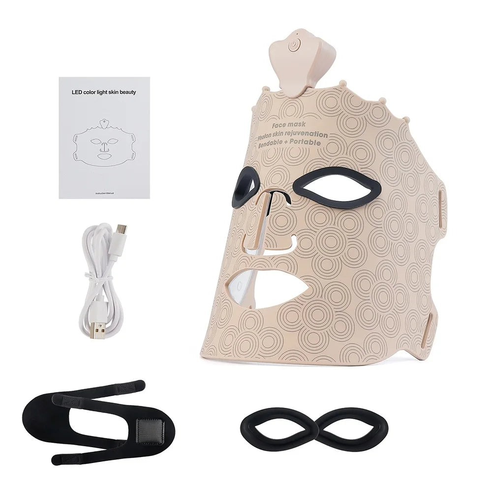 Glowory™ 7-Color Silicone LED Face Mask