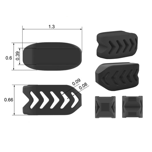 Glowory™ Silicone Jawline Exerciser Set (6PCS)