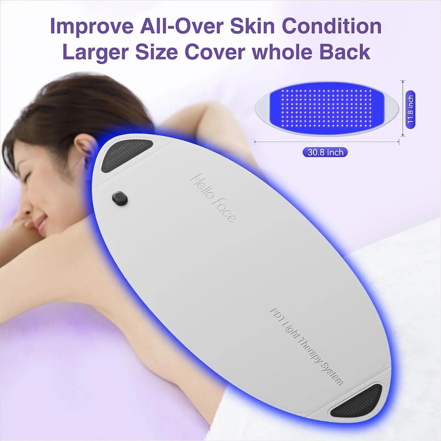 Glowory™   Red & Infrared LED Therapy Panel (720 LEDs)