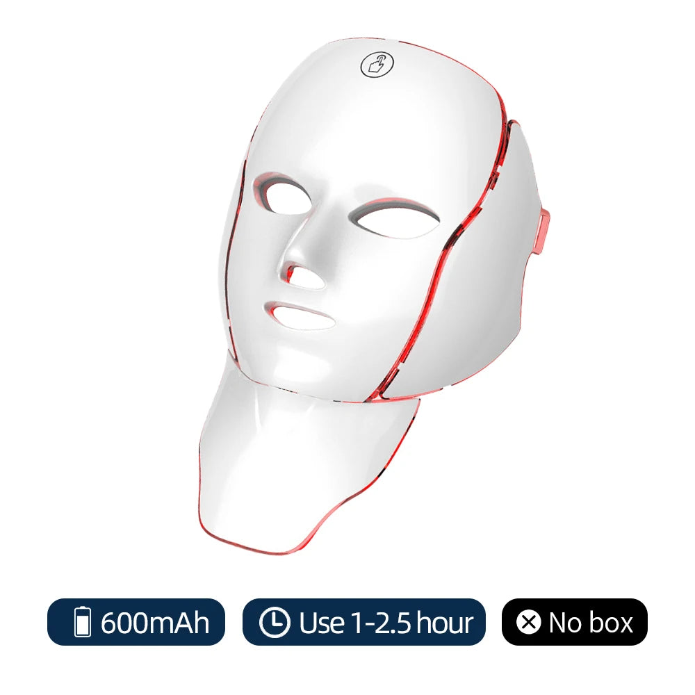 Glowory™   7-Color LED Face & Neck Mask