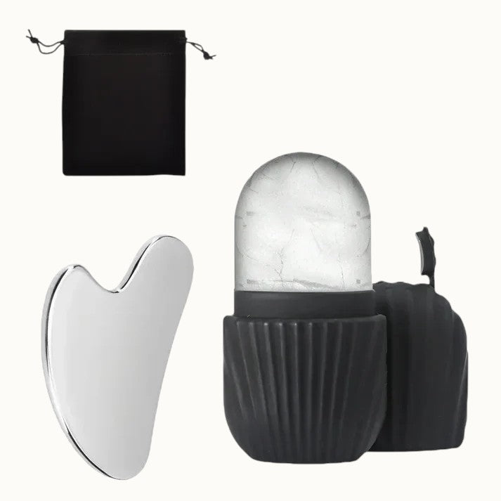 Glowory™ Ice Roller & Gua Sha Set