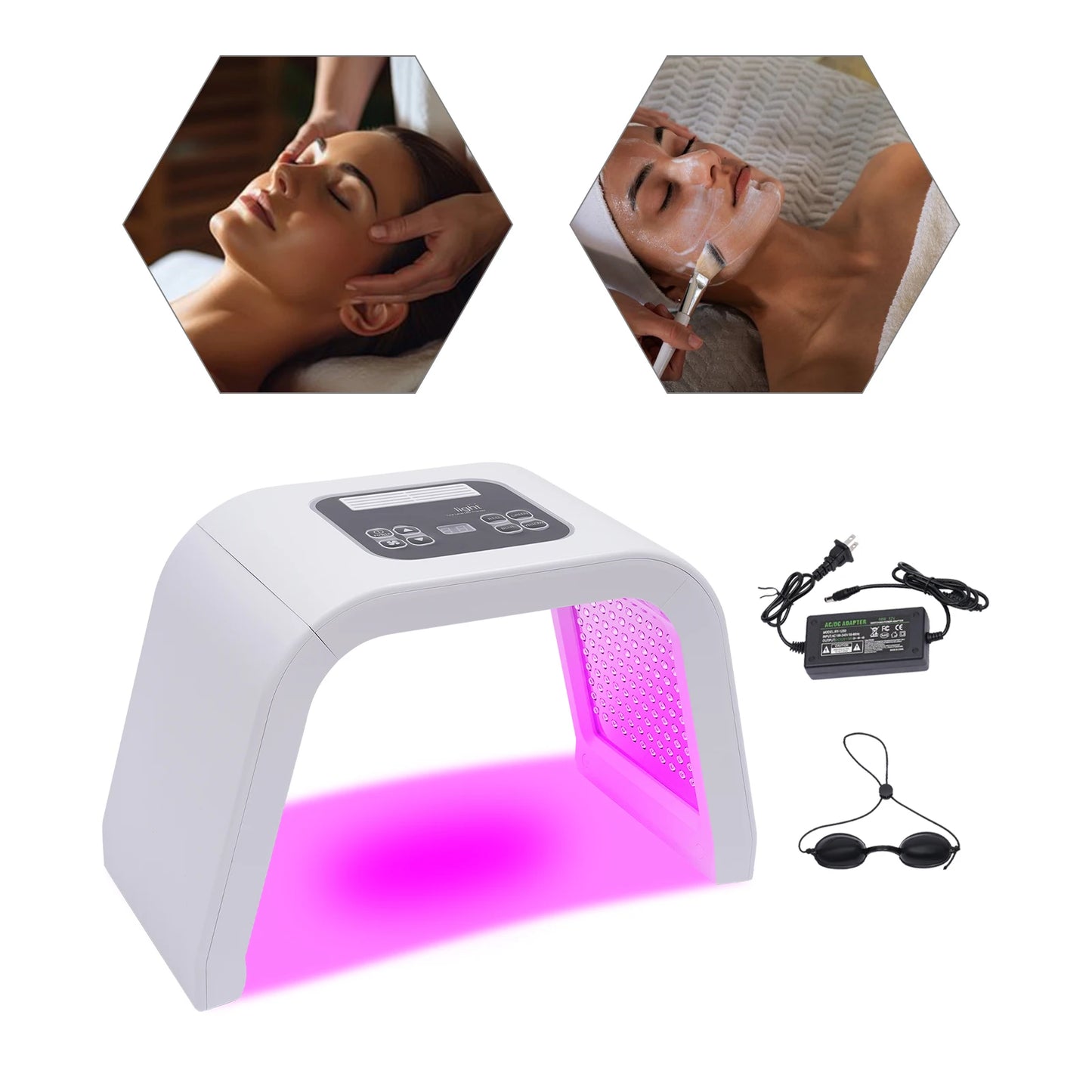 Glowory™ 7-Color LED Light Therapy Panel