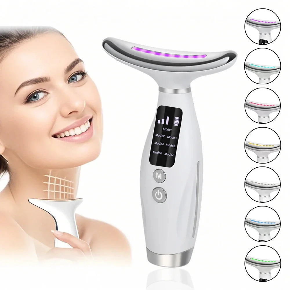 Glowory™LED & EMS Face + Neck Massager