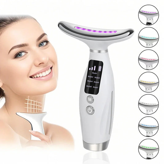 Glowory™LED & EMS Face + Neck Massager